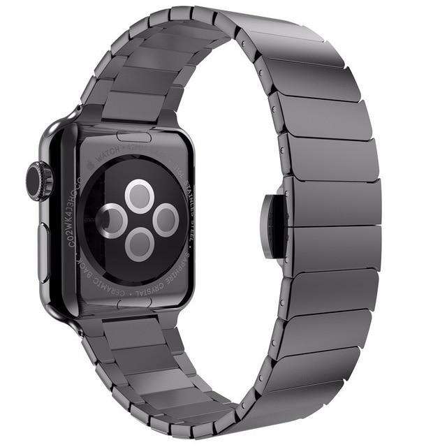 Rose gold stainless steel apple watch hotsell