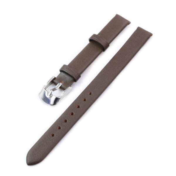 10mm White / Red / Pink / Brown / Black Leather Watch Strap [W102]