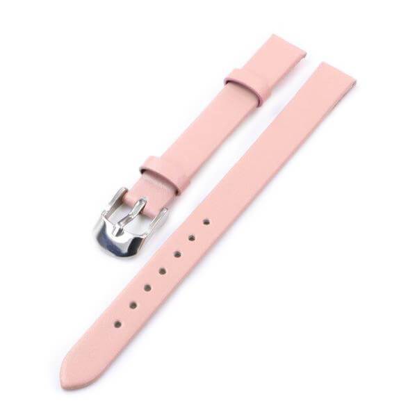 10mm White / Red / Pink / Brown / Black Leather Watch Strap [W102]