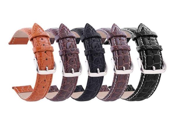 12mm 13mm 14mm 15mm 16mm 17mm 18mm 19mm 20mm 21mm 22mm 23mm 24mm Leather Watch Strap [W118]