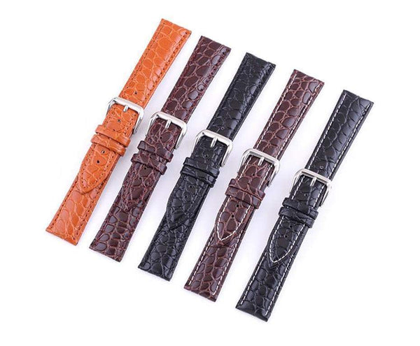 12mm 13mm 14mm 15mm 16mm 17mm 18mm 19mm 20mm 21mm 22mm 23mm 24mm Leather Watch Strap [W118]