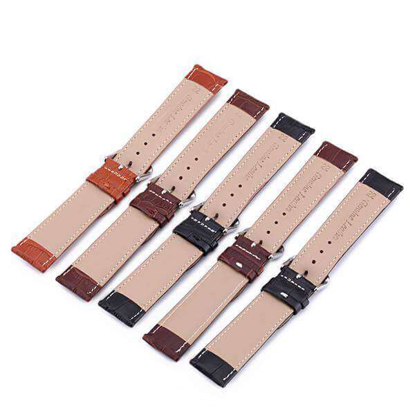 12mm 13mm 14mm 15mm 16mm 17mm 18mm 19mm 20mm 21mm 22mm Leather Watch Strap [W009]