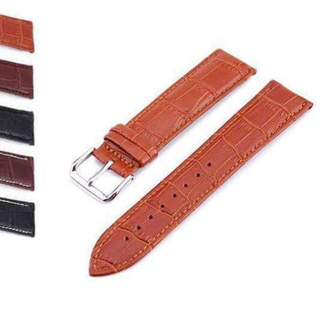 Sienna 12mm 13mm 14mm 15mm 16mm 17mm 18mm 19mm 20mm 21mm 22mm Leather Watch Strap [W009]