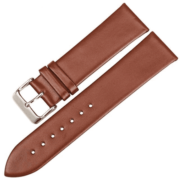 12mm 13mm 14mm 15mm 16mm 17mm 18mm 19mm 20mm 22mm 24mm White / Pink / Brown / Black Leather Watch Strap [W005]