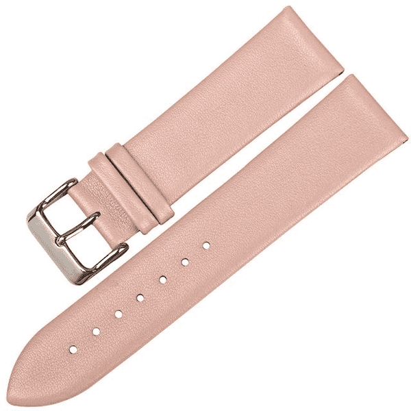 12mm 13mm 14mm 15mm 16mm 17mm 18mm 19mm 20mm 22mm 24mm White / Pink / Brown / Black Leather Watch Strap [W005]