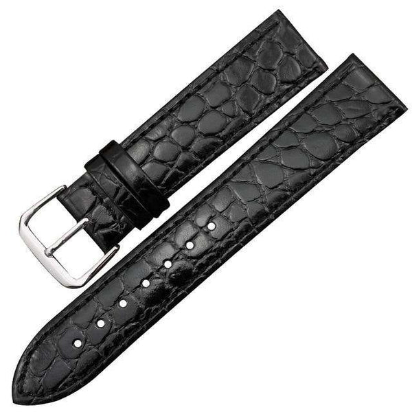 12mm 13mm 14mm 16mm 18mm 20mm Brown / Black Leather Watch Strap [W014]
