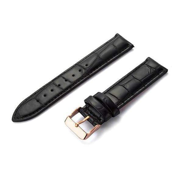 12mm 13mm 14mm 18mm 19mm 20mm Red / Brown / Black Leather Watch Strap [W011]