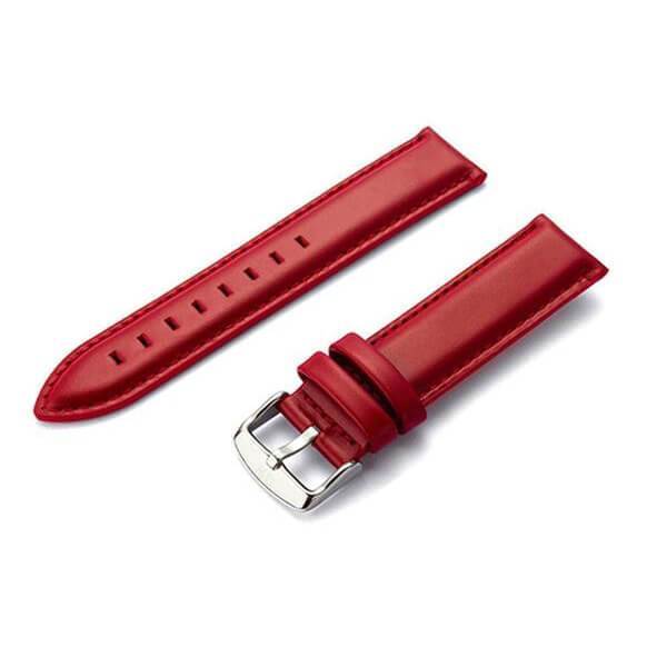 12mm 13mm 14mm 18mm 19mm 20mm Red / Brown / Black Leather Watch Strap [W011]