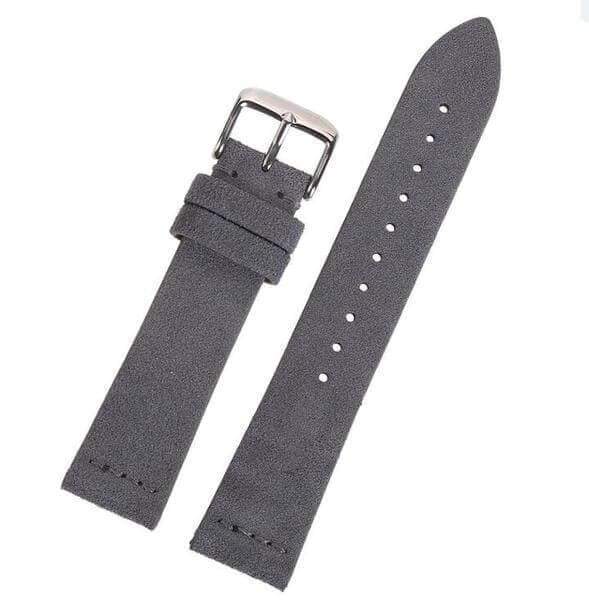 18mm 20mm 22mm Blue / Beige / Brown/ Grey / Black Suede Leather Watch Strap [W157]