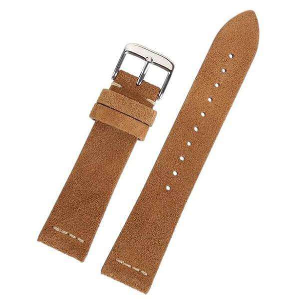 18mm 20mm 22mm Blue / Beige / Brown/ Grey / Black Suede Leather Watch Strap [W157]