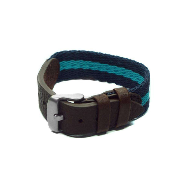 18mm White / Yellow / Blue / Red Nylon Watch Strap [W133]