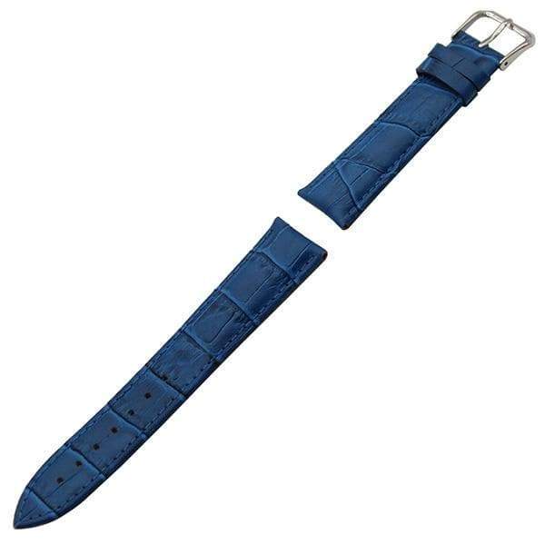 19mm 20mm 21mm 22mm 23mm 24mm White / Red / Pink / Blue / Purple / Green / Brown / Grey / Black Leather Watch Strap with Pin Buckle [W043]