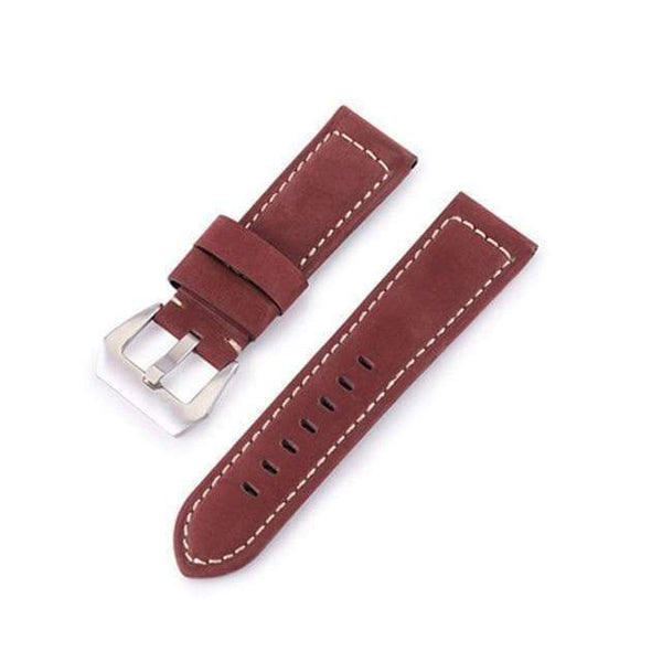 20mm 22mm 24mm 26mm Blue / Brown / Black Calf Leather Watch Strap [W045]