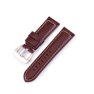 20mm 22mm 24mm 26mm Blue / Brown / Black Calf Leather Watch Strap [W045]