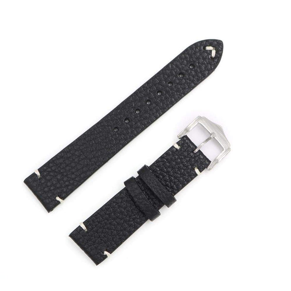 20mm 22mm 24mm Red / Blue / Brown / Black Leather Watch Strap [W022]