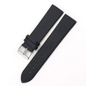 20mm White / Yellow / Red / Pink / Blue / Purple / Brown / Black Leather Watch Strap [W084]