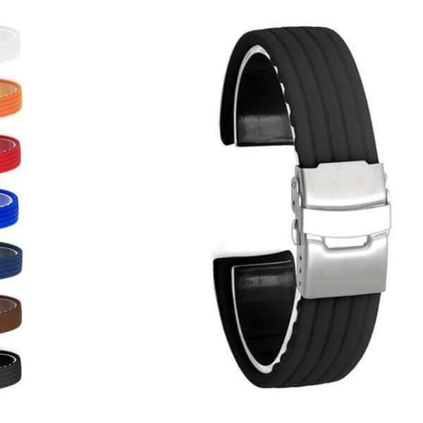 Red blue deals white watch