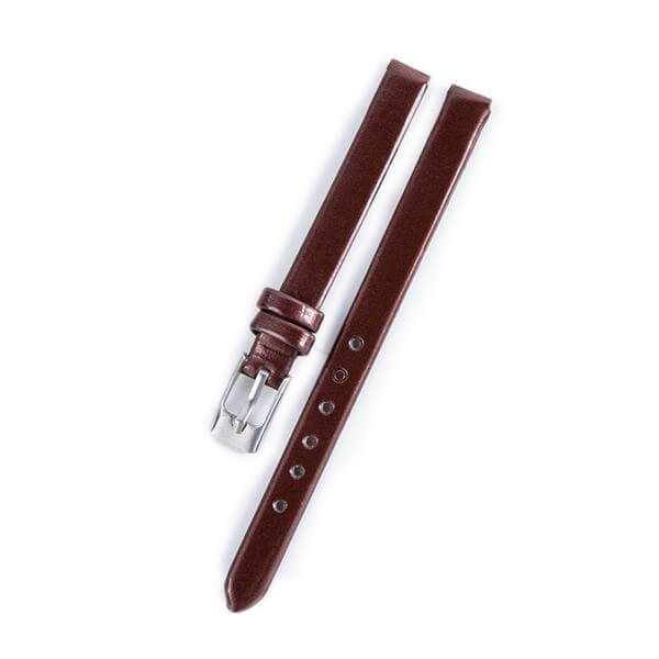 8mm Red / Pink / Blue / Brown / Black Leather Watch Strap [W101]