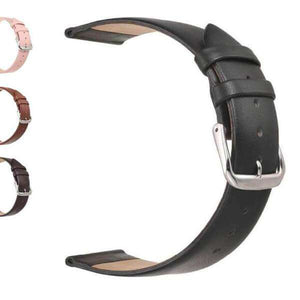 White 12mm 14mm 16mm 18mm 20mm 22mm White / Pink / Brown / Black Leather Watch Strap [W088]