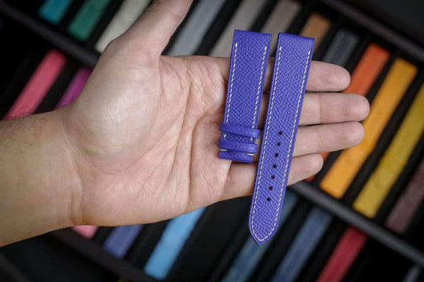 Dark Slate Blue [Custom] Handmade Epsom Watch Strap