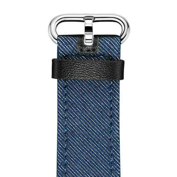 Dark Slate Gray Denim Watch Bands for Apple Watch [W063]