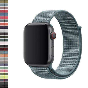 Black Nylon Watch Bands for Apple Watch [X]