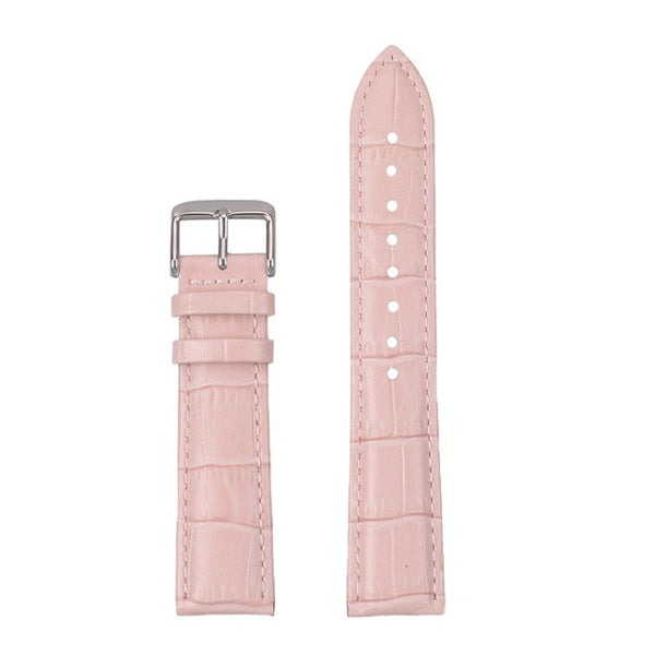 12mm 14mm 16mm 18mm 19mm 20mm 21mm 22mm 24mm 26mm White / Red / Pink / Brown / Black Leather Watch Strap [W173]