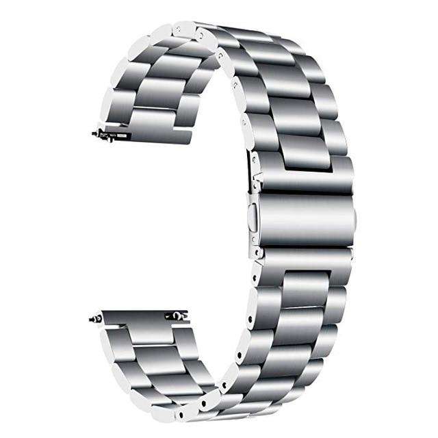 Lavender 18mm 20mm 22mm 23mm 24mm Stainless Steel Watch Strap with Quick Release Pin [W162]
