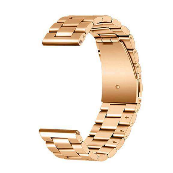 Peach Puff 18mm 20mm 22mm 23mm 24mm Stainless Steel Watch Strap with Quick Release Pin [W162]