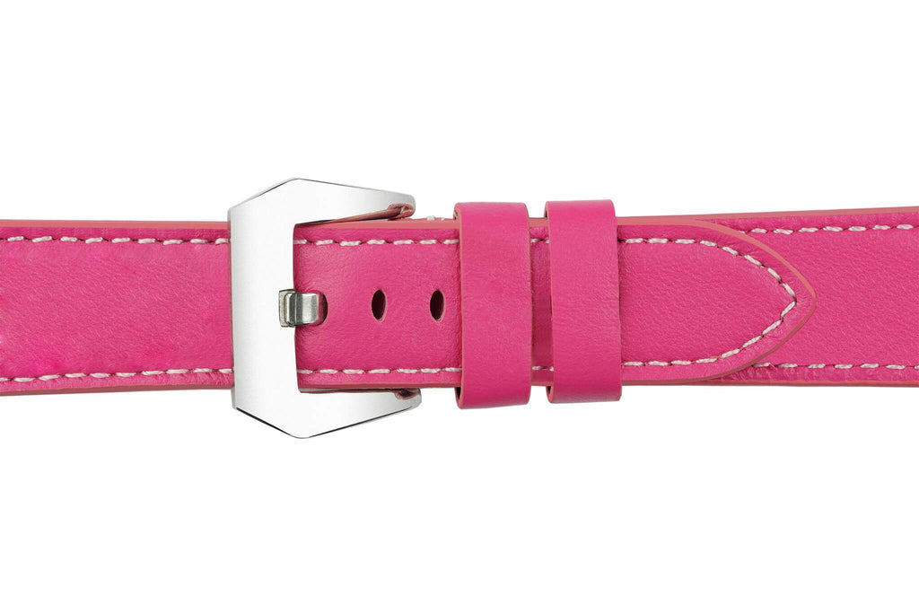 22mm Cerise Pink Leather Watch Strap Watch Singapore 22mm-cerise-pink-leather-watch-strap-watch-singapore